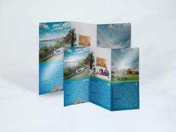  بروشور 3 لت گلاسه 135 گرم 