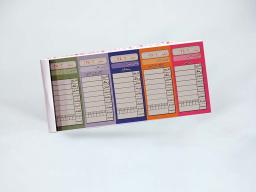  قبض تک  برگی تحریر 80 گرم چهار رنگ